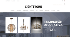 Desktop Screenshot of lightstore-rs.com.br